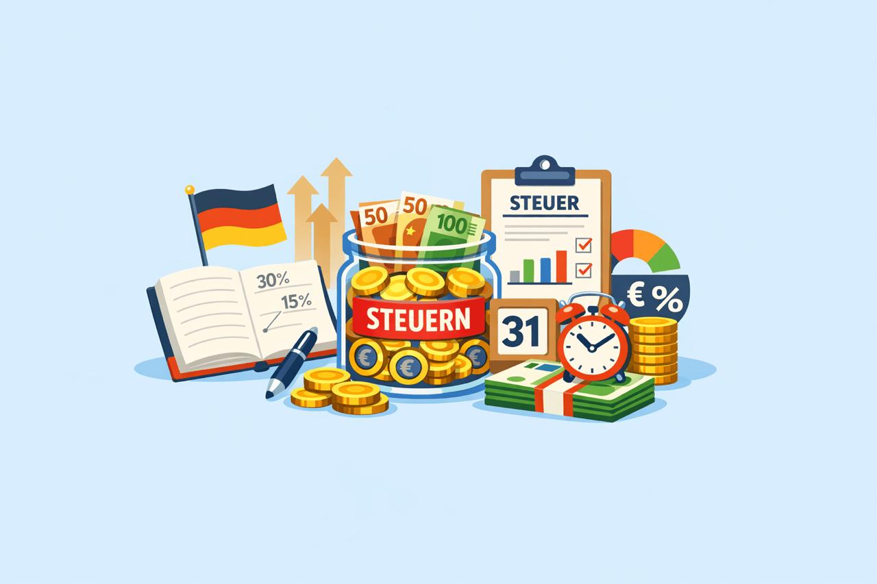Selbstständig und Steuern: Was ist an dieser Rechnung falsch?